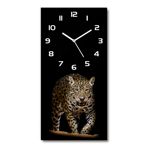 Vertical wall clock Jaguar