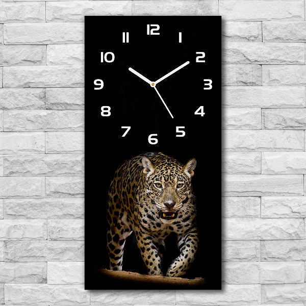 Vertical wall clock Jaguar