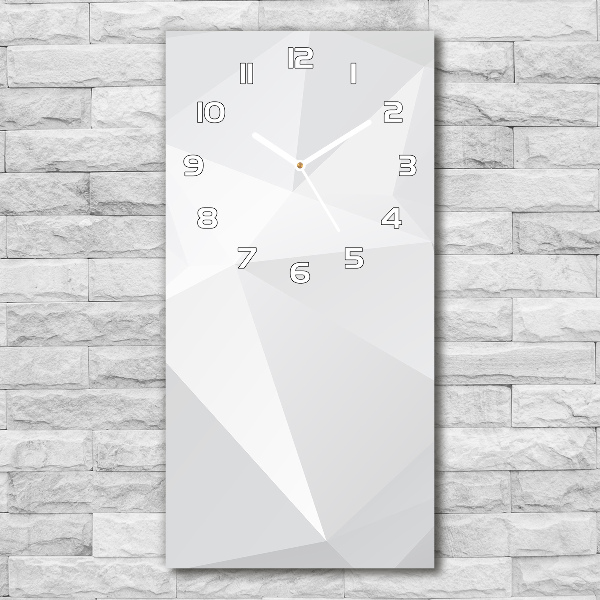 Vertical wall clock Abstraction Background