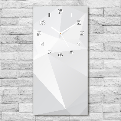 Vertical wall clock Abstraction Background