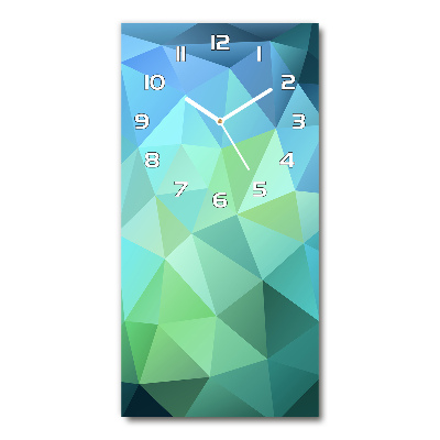 Vertical wall clock Abstraction Background