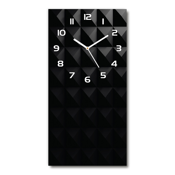 Vertical wall clock Abstraction Background