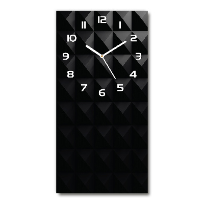 Vertical wall clock Abstraction Background