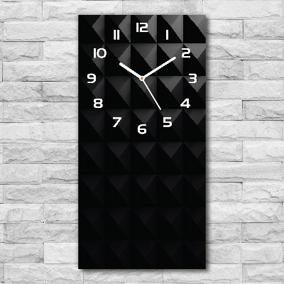 Vertical wall clock Abstraction Background