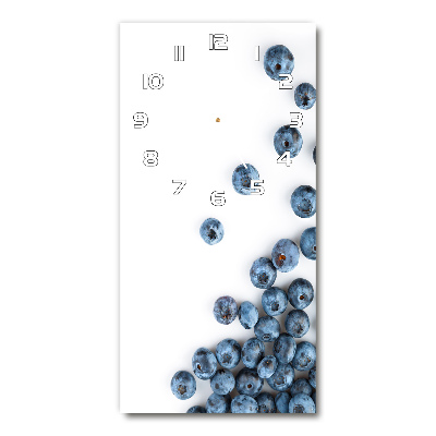 Vertical rectangular wall clock Berries