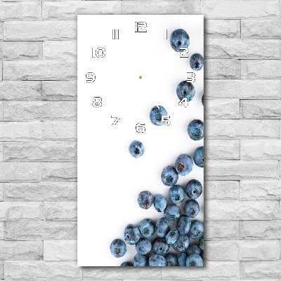 Vertical rectangular wall clock Berries