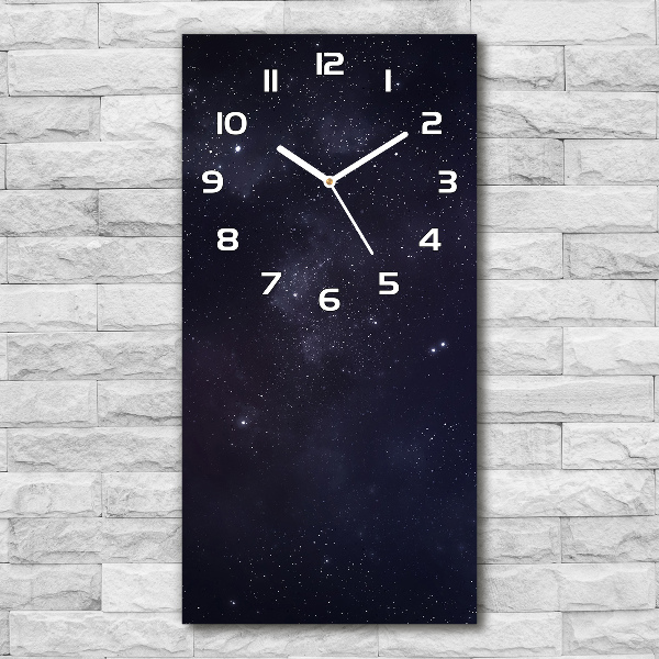 Vertical wall clock Constellation