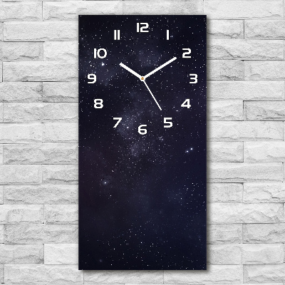 Vertical wall clock Constellation