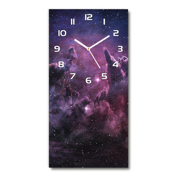 Vertical wall clock Nebula