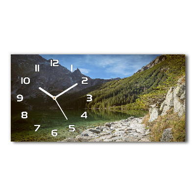 Horizontal wall clock Morskie Oko Tatry