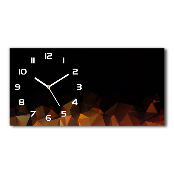 Horizontal wall clock Abstraction