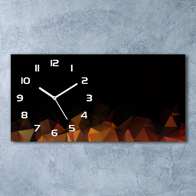 Horizontal wall clock Abstraction