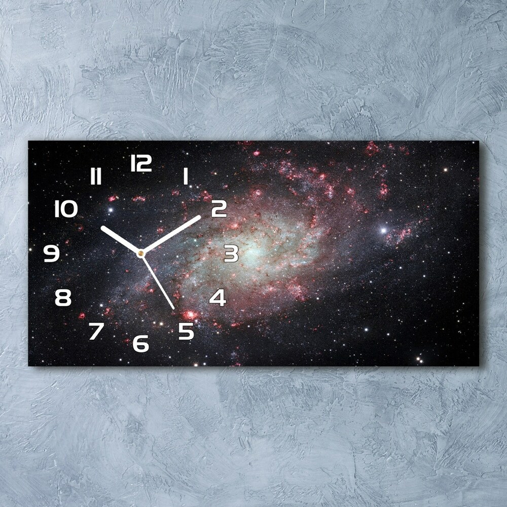 Horizontal wall clock Nebula