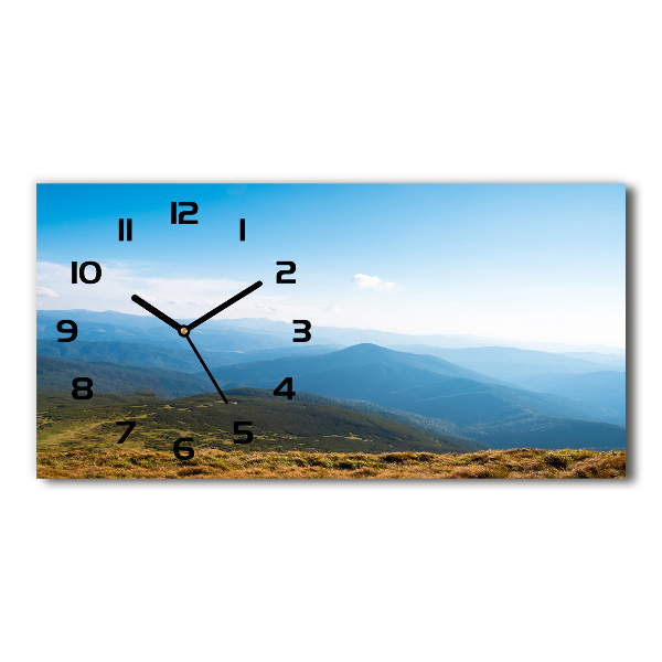 Horizontal wall clock Tatry National Park