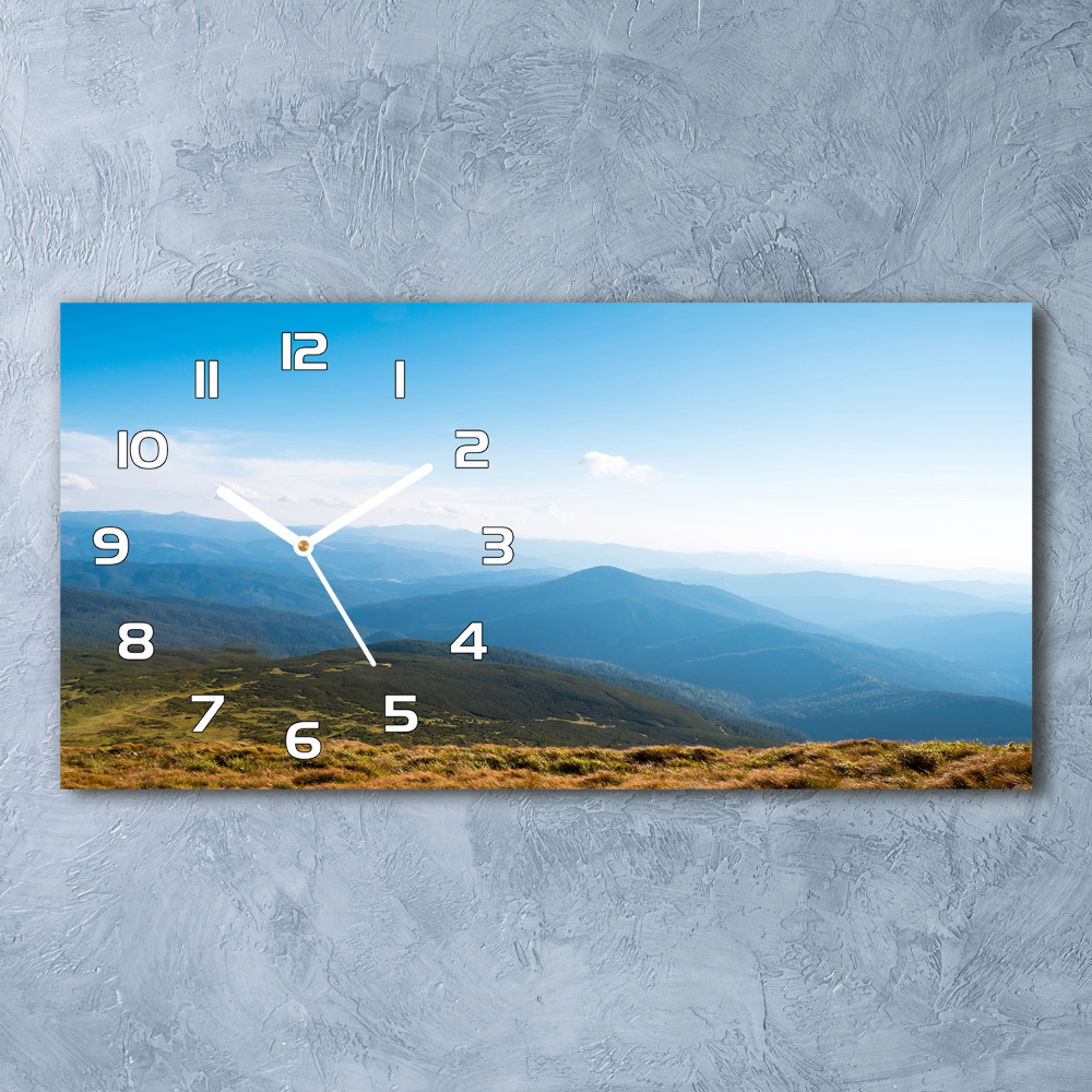 Horizontal wall clock Tatry National Park