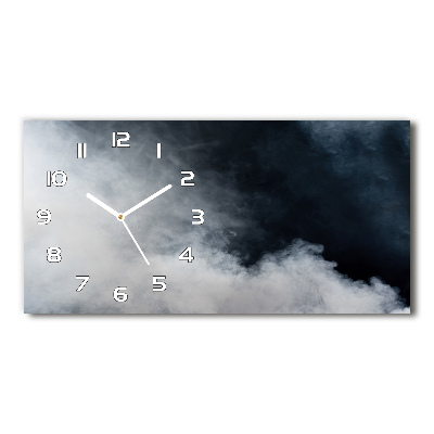 Horizontal wall clock White