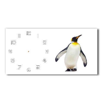 Horizontal wall clock Penguin