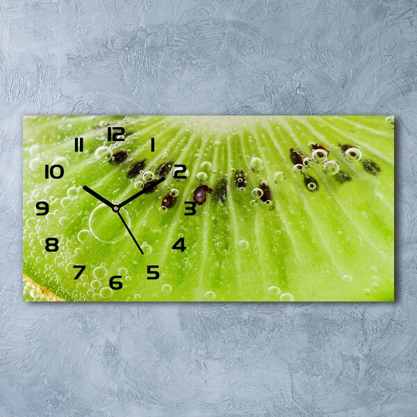 Horizontal wall clock Kiwi