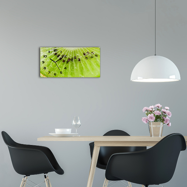 Horizontal wall clock Kiwi