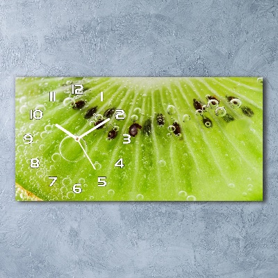 Horizontal wall clock Kiwi