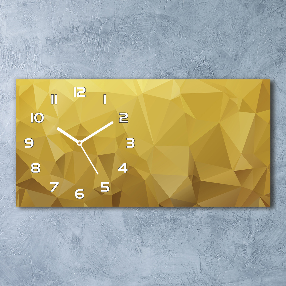 Horizontal wall clock Abstraction Background