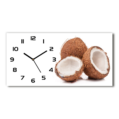 Horizontal wall clock Coconut