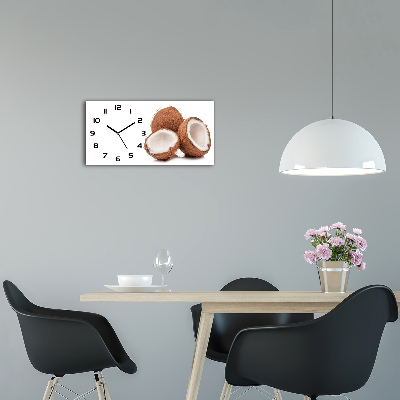 Horizontal wall clock Coconut