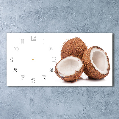 Horizontal wall clock Coconut