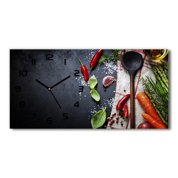 Horizontal wall clock Ingredients