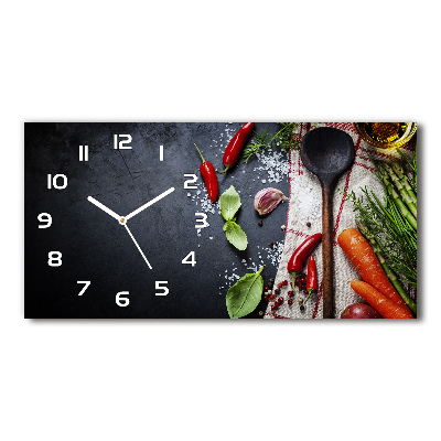 Horizontal wall clock Ingredients