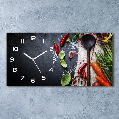 Horizontal wall clock Ingredients