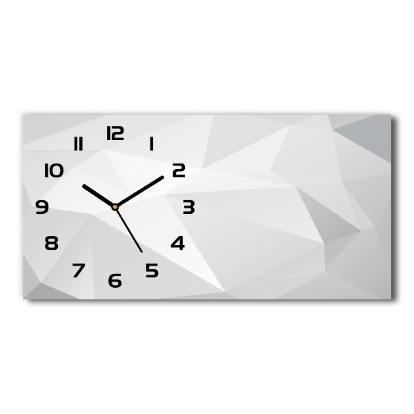 Horizontal wall clock Abstraction Background