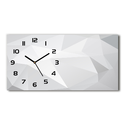 Horizontal wall clock Abstraction Background