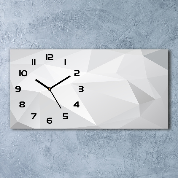 Horizontal wall clock Abstraction Background