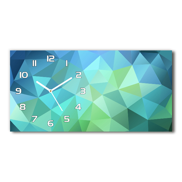 Horizontal wall clock Abstraction Background