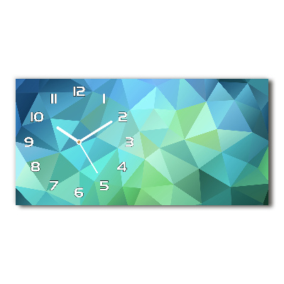 Horizontal wall clock Abstraction Background