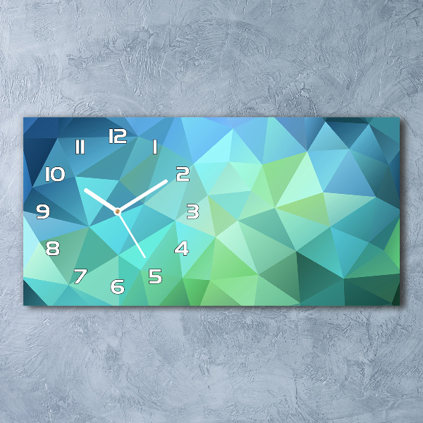 Horizontal wall clock Abstraction Background