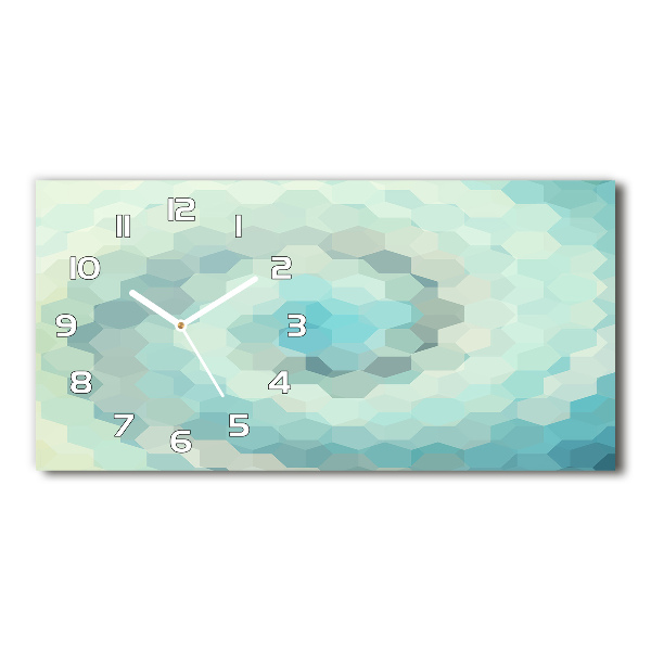 Horizontal wall clock Abstraction Background