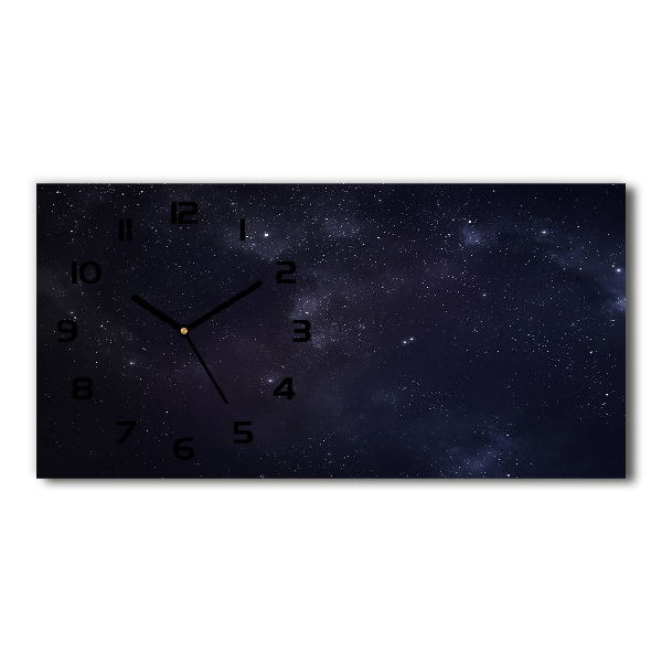 Horizontal rectangular wall clock Constellation