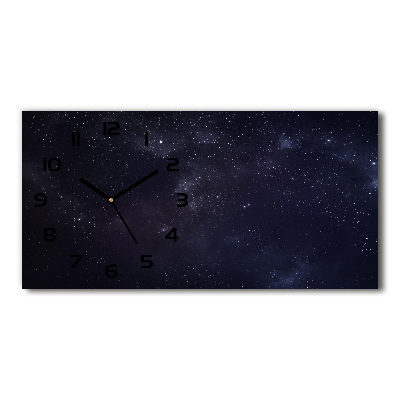 Horizontal rectangular wall clock Constellation