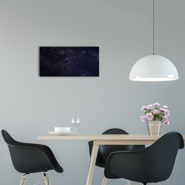 Horizontal rectangular wall clock Constellation