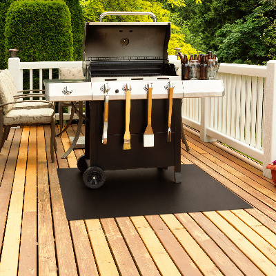 Grill pad for deck rectangular 39x27 in (100x70 cm)