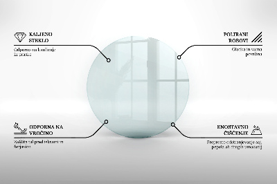 Glass hearth for wood stove round transparent