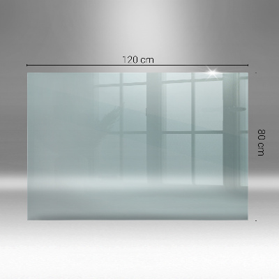 Glass hearth rectangular transparent