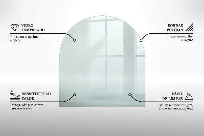 Glass wood burner hearth half round transparent