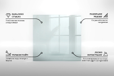 Hexagonal tempered glass hearth transparent