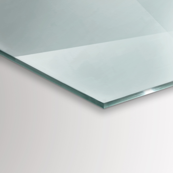 Hexagonal tempered glass hearth transparent