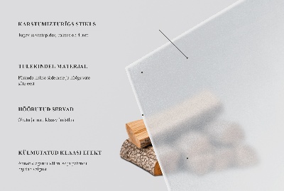 Semi-oval hearth pad for wood stove Frosted visual effect
