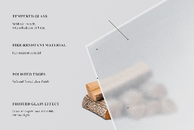Semi-oval hearth pad for wood stove Frosted visual effect