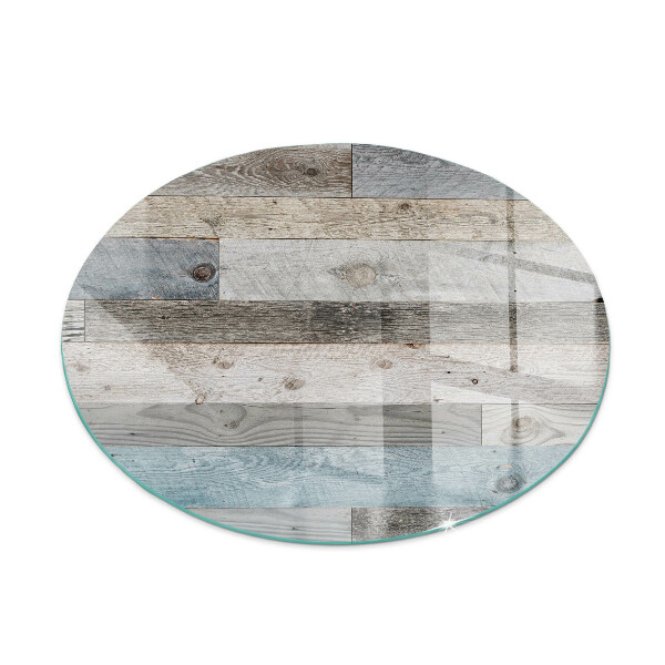 Round tempered glass hearth Board colors in various shades